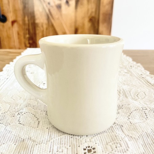Tazza caffè vintage bianca - vintage,